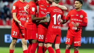 بازگشت سردار آزمون به گلزنی با پیروزی پرگل شباب الاهلی