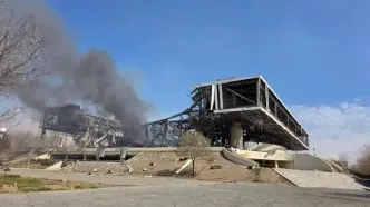 تخریب سالن 12 هزار نفری آزادی در پی حمله آمریکایی - صهیونیستی