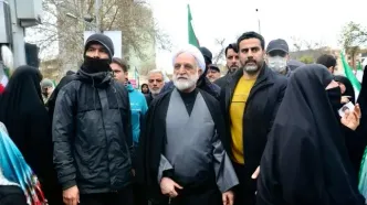 حضور رئیس قوه قضاییه در راهپیمایی روز جهانی قدس در تهران