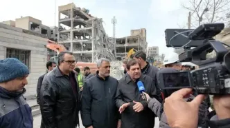 بازدید میدانی مخبر از مناطق آسیب‌دیده در پی جنایت تروریستی آمریکا