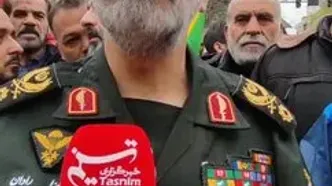 سردار رادان در راهپیمایی روز قدس