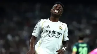 تردید وینیسیوس پشت نقطه پنالتی: پیشنهاد ضربه به والورده