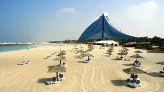 سواحل خالی دبی در بهترین فصل مسافرت/ ویدئو