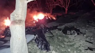 شکار پهپاد هرمس ۹۰۰ در بروجرد/ عکس