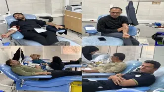 باشگاه فجر سپاسی در پویش اهدای خون شرکت کردند