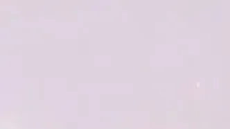 ببینید | لحظه رسیدن موشک‌های ایرانی به آسمان تل‌آویو