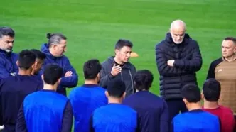 نخستین تمرین تیم ملی در ترکیه