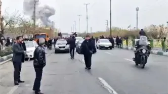 ویدئویی از حمله به نزدیکی تشییع پیکر شهدای ایست بازرسی