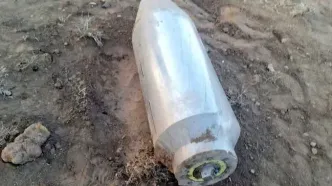 انهدام یک فروند موشک کروز آمریکایی در منطقه بوئین‌زهرا + عکس