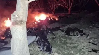 انهدام دو فروند پهپاد هرمس اسرائیل در آسمان استان‌های لرستان و قم