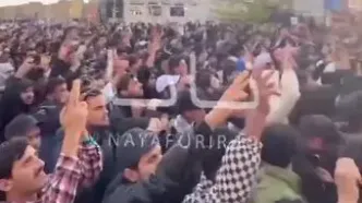 عزاداری مردم شهر ناصریه در عراق در پی شهادت رهبر انقلاب