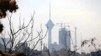 شاخص آلودگی هوای تهران امروز دوشنبه ۱۸ اسفند ۱۴۰۴