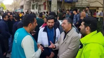 اعزام تیم‌های فوریت‌های اجتماعی به محله ۱۳ آبان