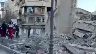 تصاویر تکان‌دهنده از میدان انقلاب پس از حمله