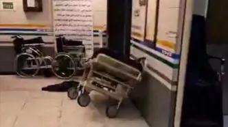 بیمارستان گاندی در تهران هدف حمله قرار گرفت