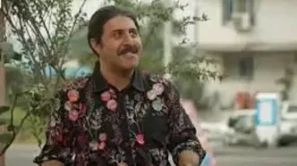 «رحمت» سریال پایتخت در کنار همسر و پسرش