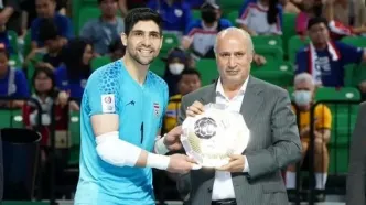 تماس تاج با دروازه‌بان تیم ملی بعد از بمباران منزل مسکونی