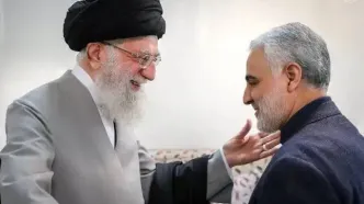 پیام تسلیت خانواده شهید حاج قاسم سلیمانی در پی شهادت رهبر انقلاب