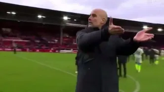 اعتراض تند گواردیولا به داوری بازی منچسترسیتی و نیوکاسل