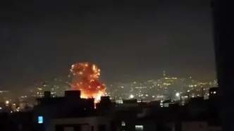 صدای انفجارهای شدید در نقاط مختلف تهران
