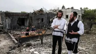 تصاویری از حملات موشکی ایران به اسرائیل