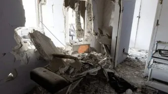 تخریب کامل ساختمان شهرداری منطقه ۱۸ تهران