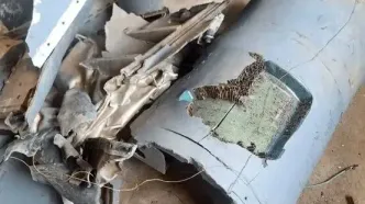 انهدام یک پهپاد شناسایی آمریکایی در آوج+ عکس