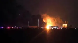 نقاطی از تهران هدف حمله موشکی قرار گرفت