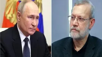 پیام تسلیت پوتین به رهبر انقلاب در پی شهادت علی لاریجانی