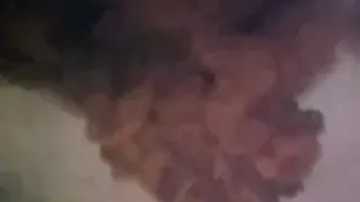 یک انبار نفت در جنوب تهران هدف قرار گرفت