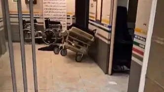 آسیب به بیمارستان گاندی در پی حملات امشب