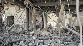 پهپادی که آموزشگاه موسیقی را ویران کرد