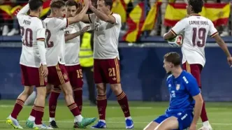 اسپانیا ۳-۰ صربستان ؛ هیولای دلافوئنته آماده جام جهانی