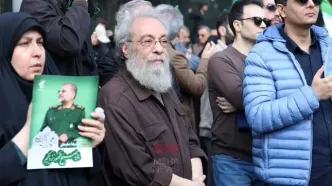 تصاویری از یک چهره سینمایی در مراسم علی لاریجانی + عکس