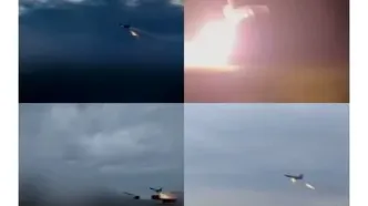 حملات پهپادهای ارتش به پایگاه هوایی تل نوف رژیم صهیونیستی و پایگاههای آمریکا در منطقه