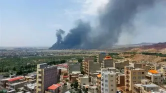 مناطقی که امروز مورد حمله هوایی قرار گرفت