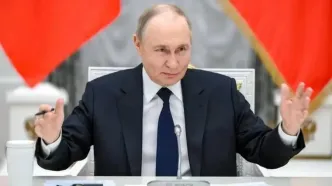 پیام تسلیت پوتین به رهبر انقلاب در پی شهادت علی لاریجانی