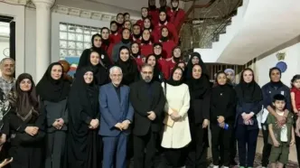 دیدار سفیر ایران در مالزی با زنان فوتبالیست+ عکس