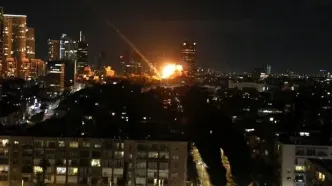 انهدام مراکز استقرار نظامیان کودک‌کش اسرائیل با موشک چند کلاهکه سپاه پاسداران