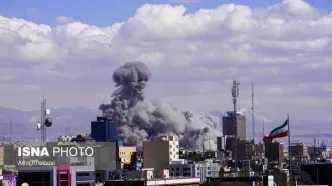 حملات مستقیم اسرائیل به اطراف ساختمان صلح +فیلم