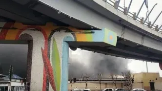 تخریب مرکز دیالیز کرج در پی حملات شب گذشته