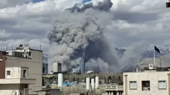 اسرائیل نقاطی نزدیک برج میلاد را هدف قرار داد