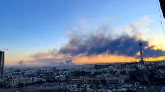 تصویری تلخ از محله فکوری تهران بعد از حمله هوایی اسرائیل و آمریکا