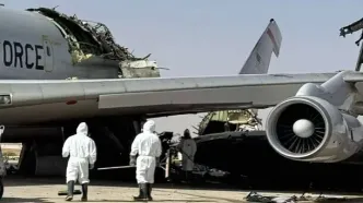 گزارشی از انهدام هواپیمای آواکس در حمله ایران + تصاویر