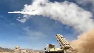 مقر گروهک‌های تروریستی تجزیه طلب زیر ضربات موشکی سپاه