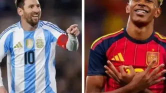 دوئل مسی و یامال در خانه رئال مادرید