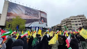 کدام شخصیتهای سیاسی در راهپیمایی روز قدس امسال شرکت کردند؟/ تصاویر