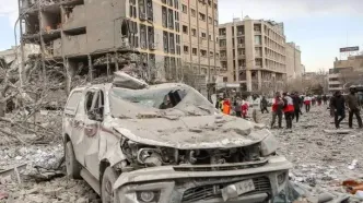 تصاویر؛ حمله هوایی به خیابان سپهبد قرنی