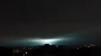 ماجرای نور آبی در آسمان کرج چه بود؟