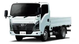 رونمایی از کامیونت جدید نیسان با چهره ولوو / عکس